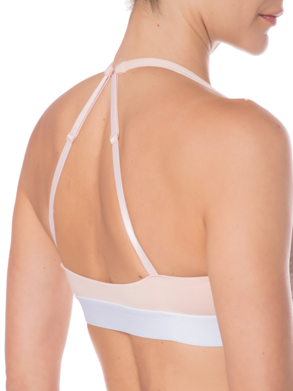 Top Triângulo Rosa Calvin Klein Underwear