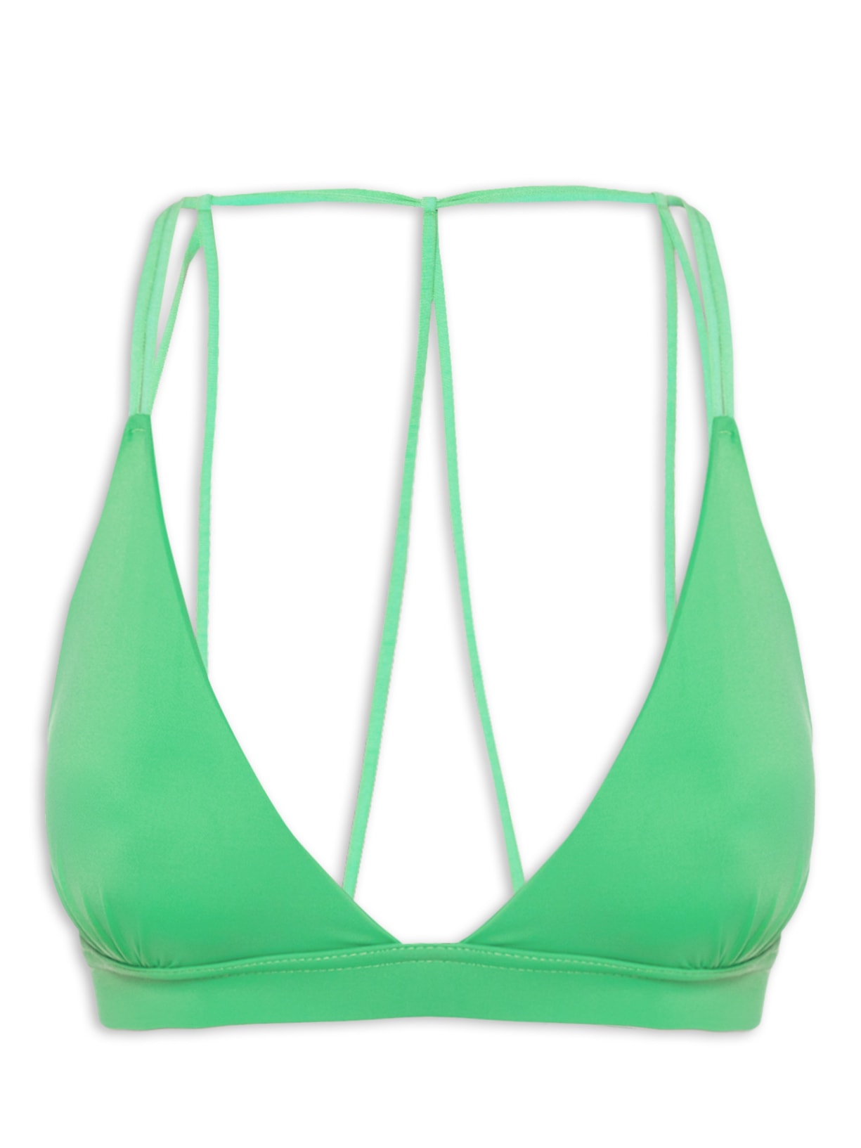Top Triângulo Tiras - Verde