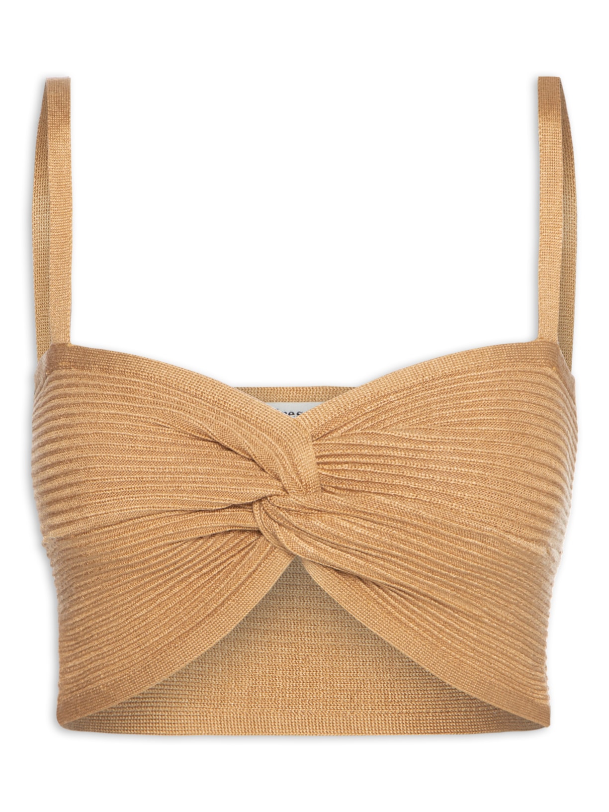 Top Tricot 2 Em 1 - Marrom