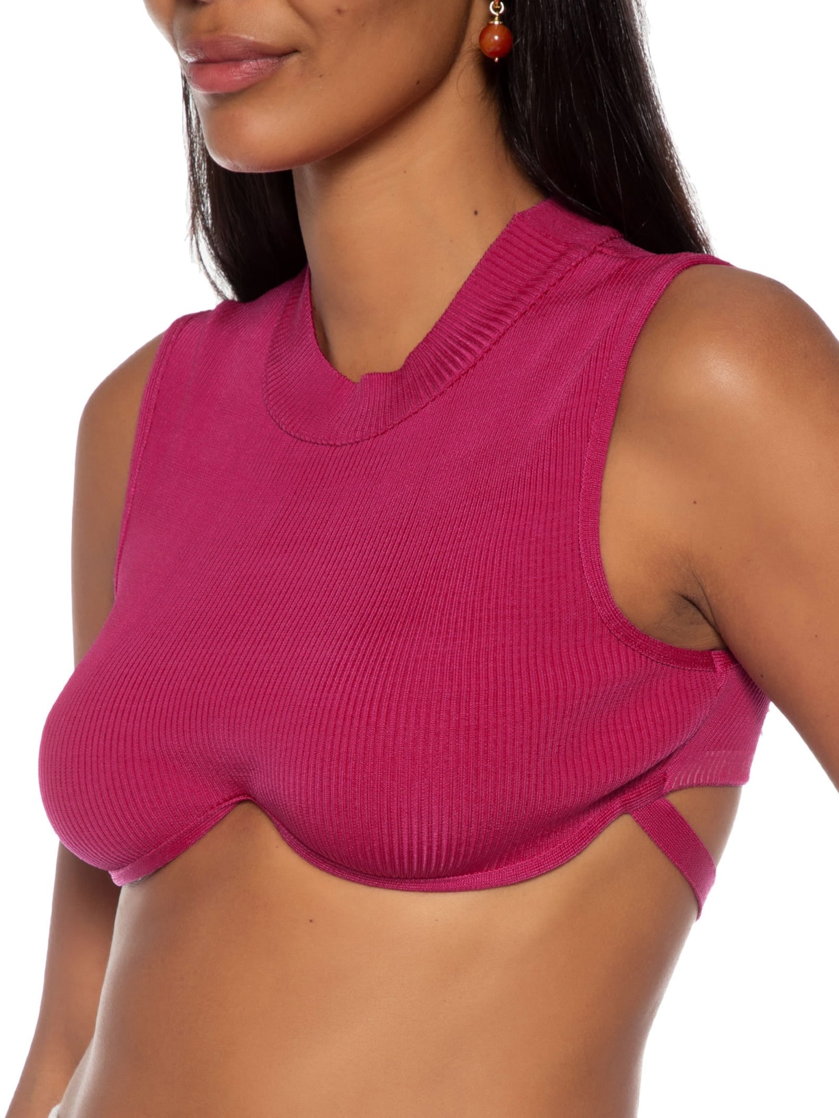 Top Tricot Amarração Aro Rosa Dress To