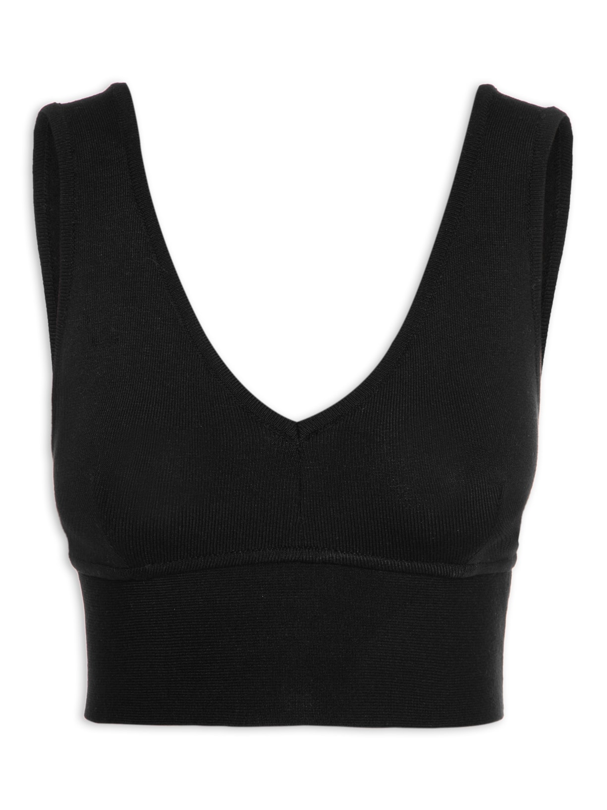 Top Tricot Basic - Preto