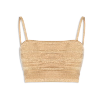 Top Tricot Luréx - Dourado