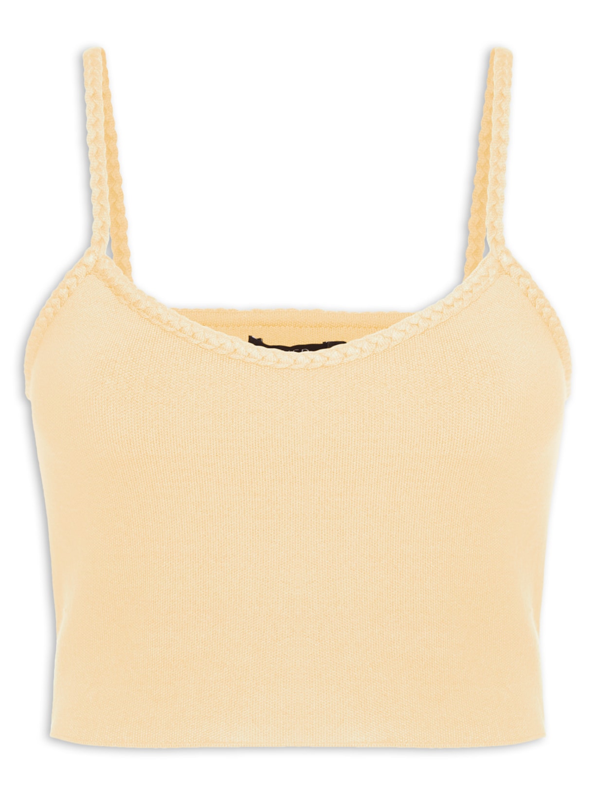 Top Tricot Nina - Amarelo