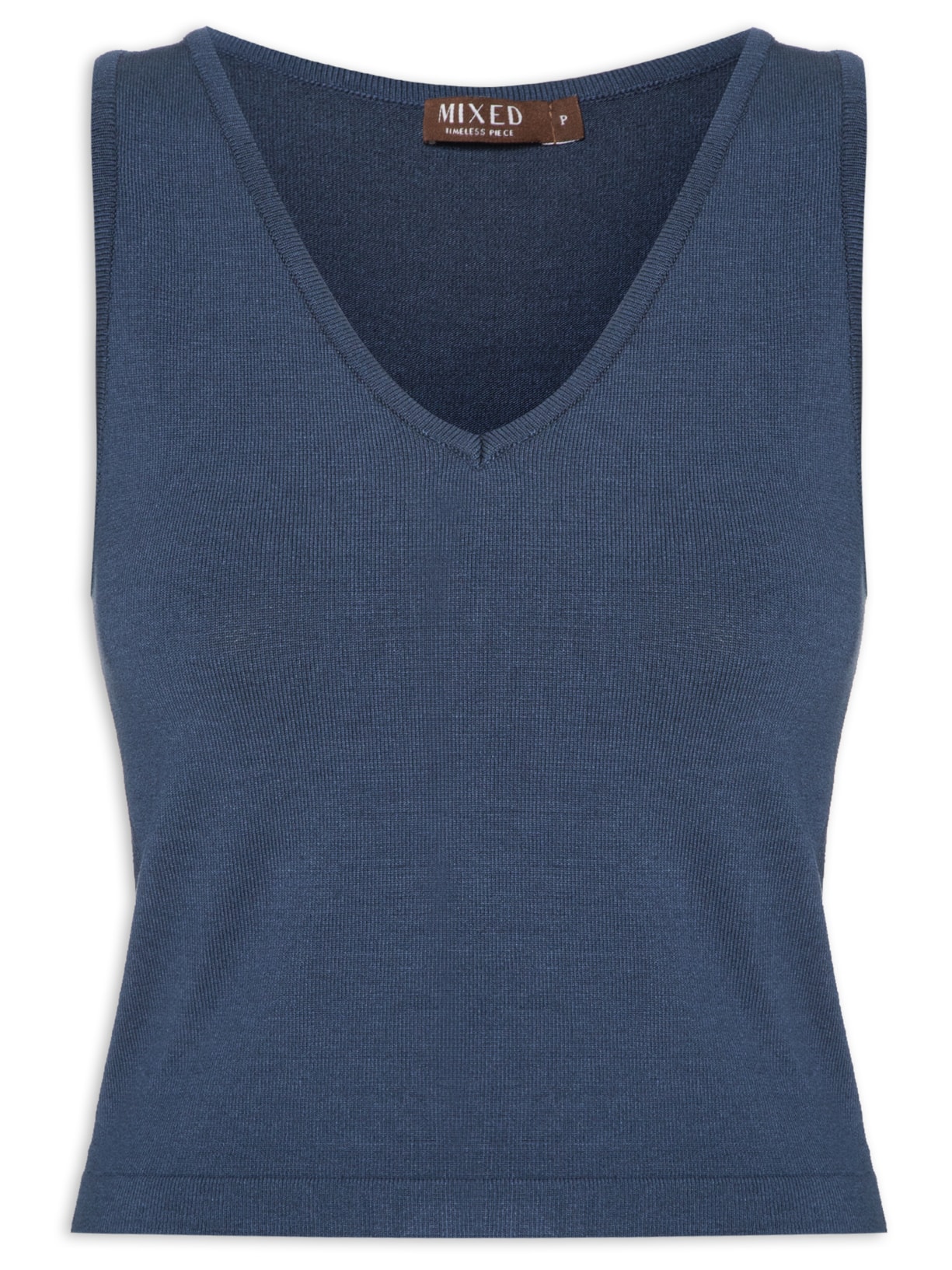 Top Tricot Pati - Azul