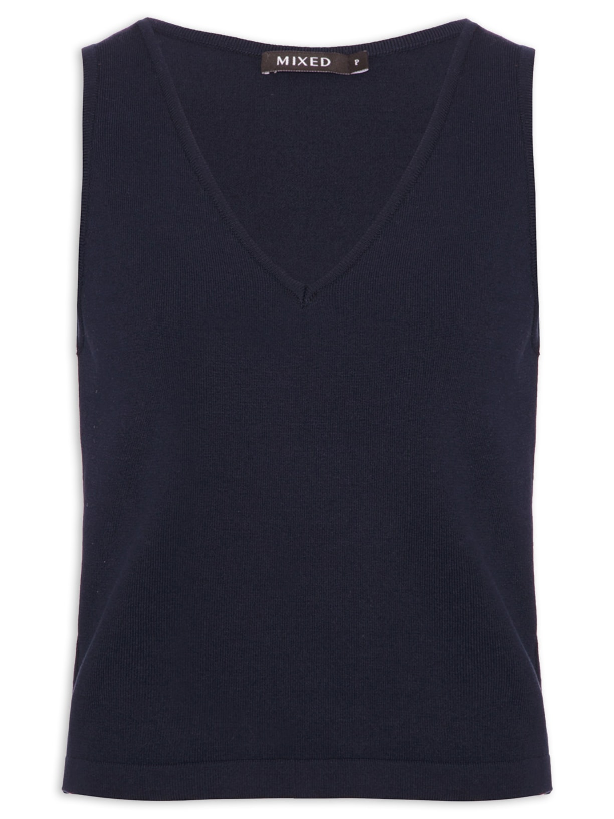 Top Tricot Pati Azul Mixed