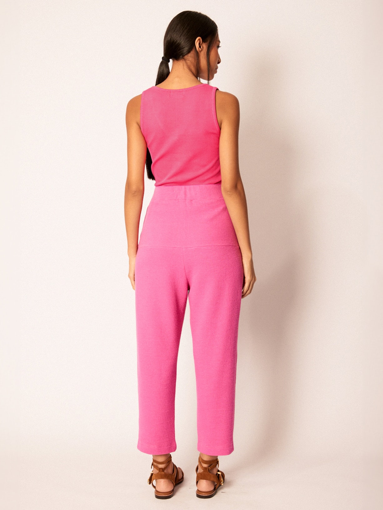 Top Tricot Pati V V26 Rosa Mixed