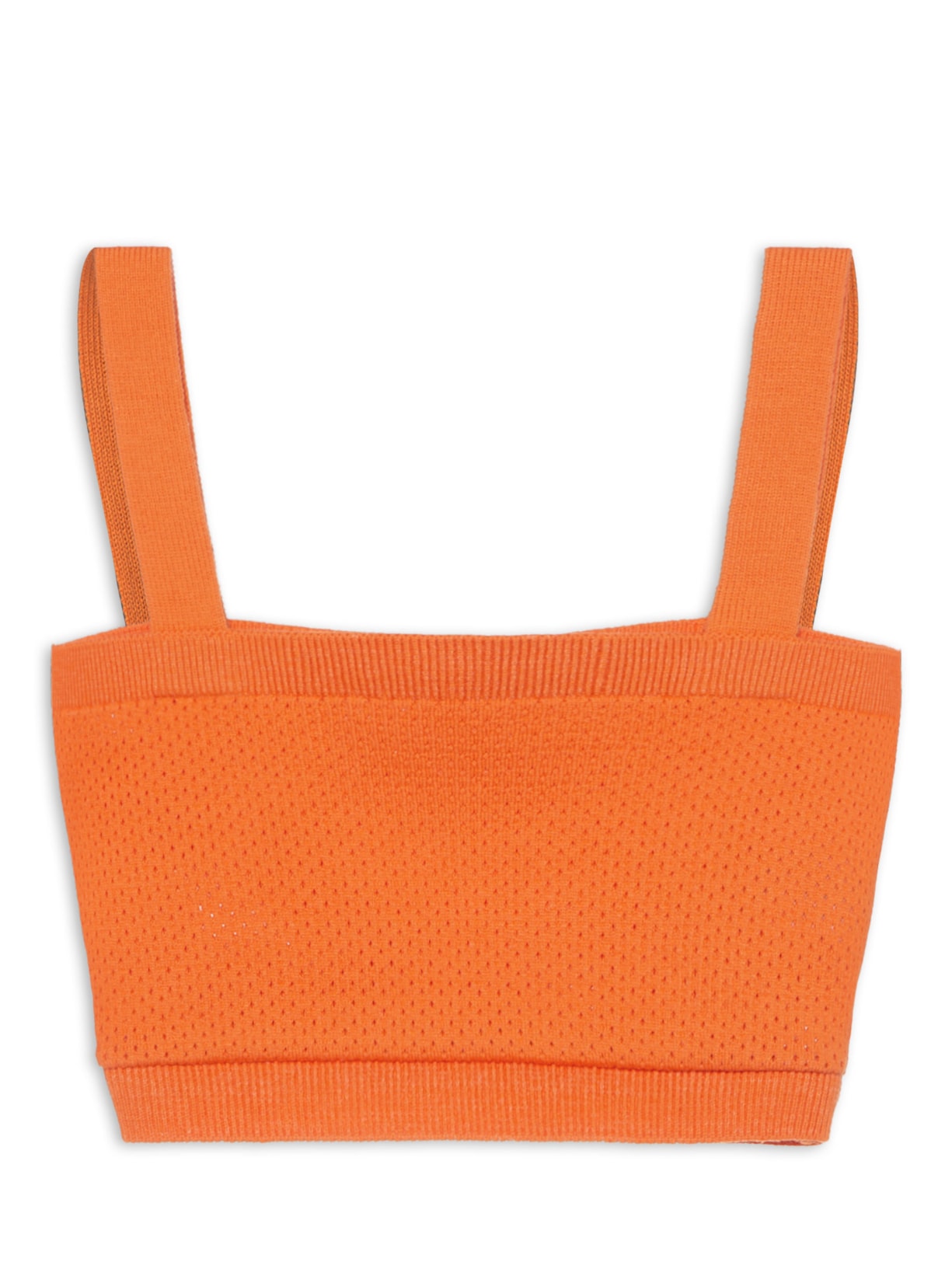 Top Tricot Rede Sunset - Laranja