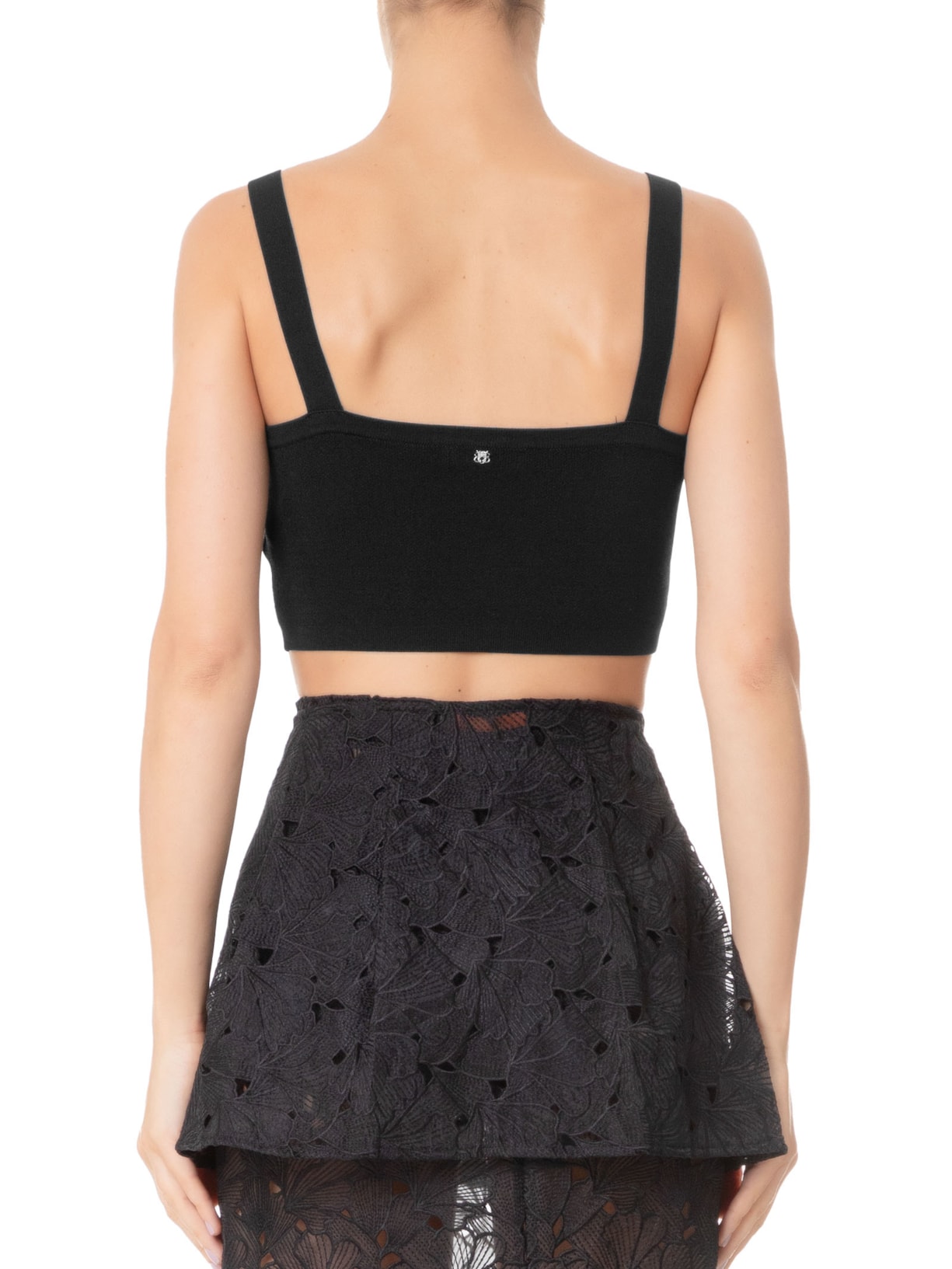 Top Tula Tricot Preto Bo.bô