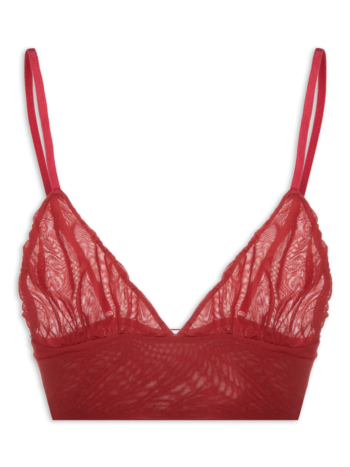 Top Tule Basic Rio - Vermelho