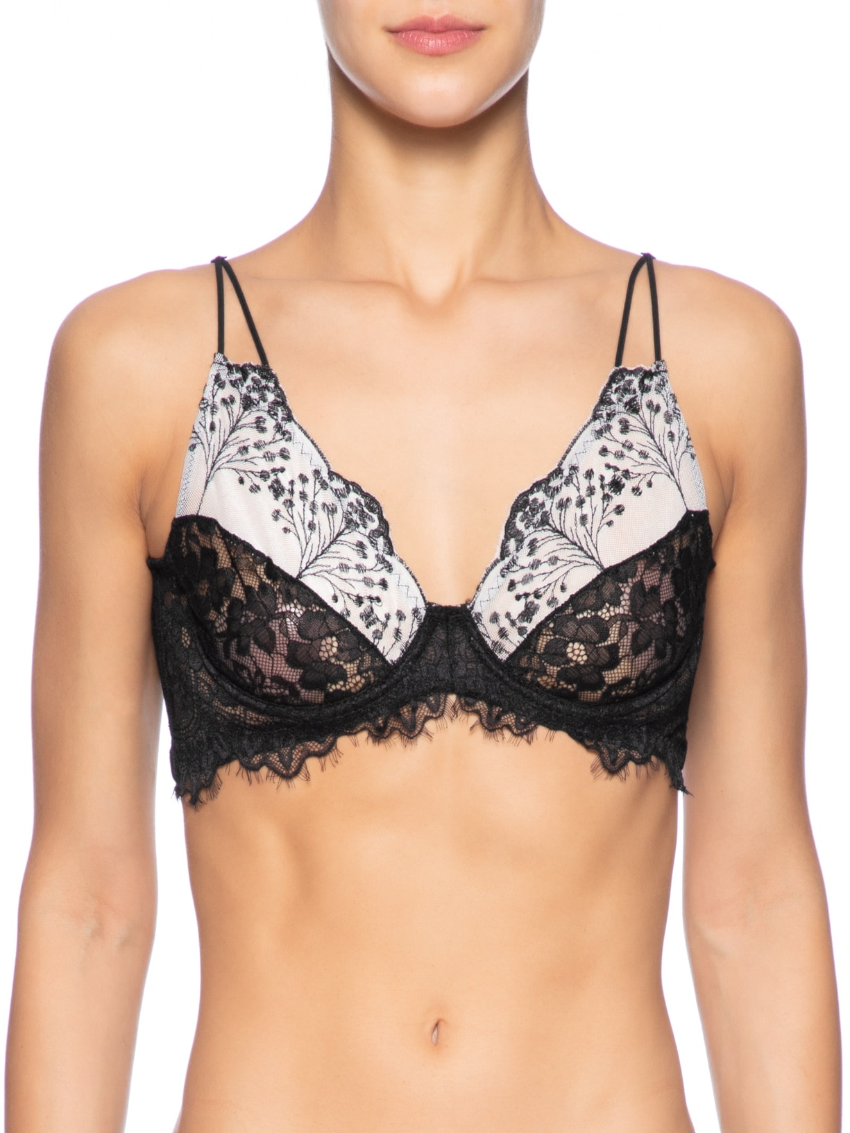 Top Tule Mandona Preto Jogê