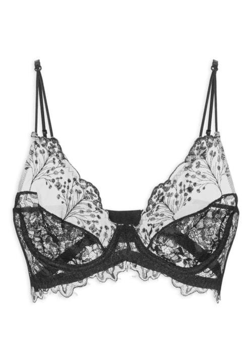 Top Tule Mandona - Preto