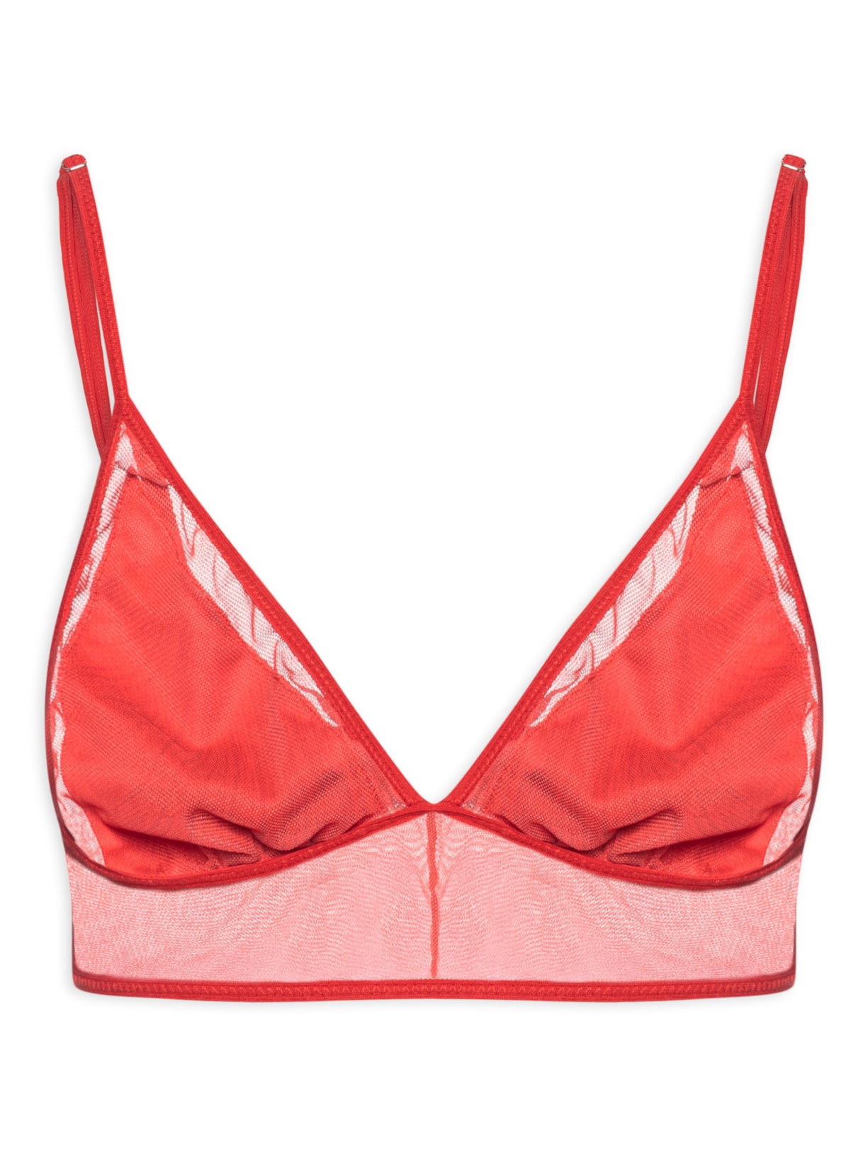 Top Tule Mush Organic Red Vermelho Niini