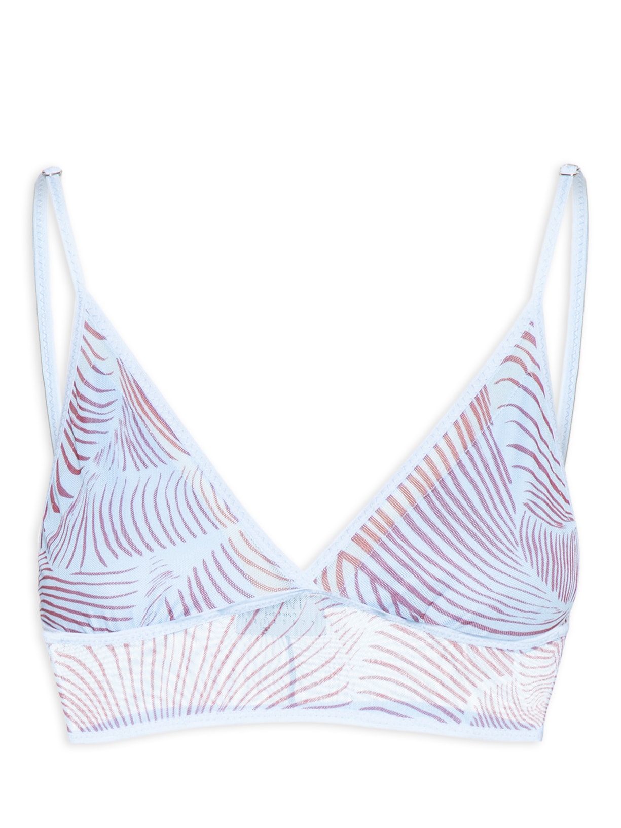 Top Tule Mush Shell Lune - Azul