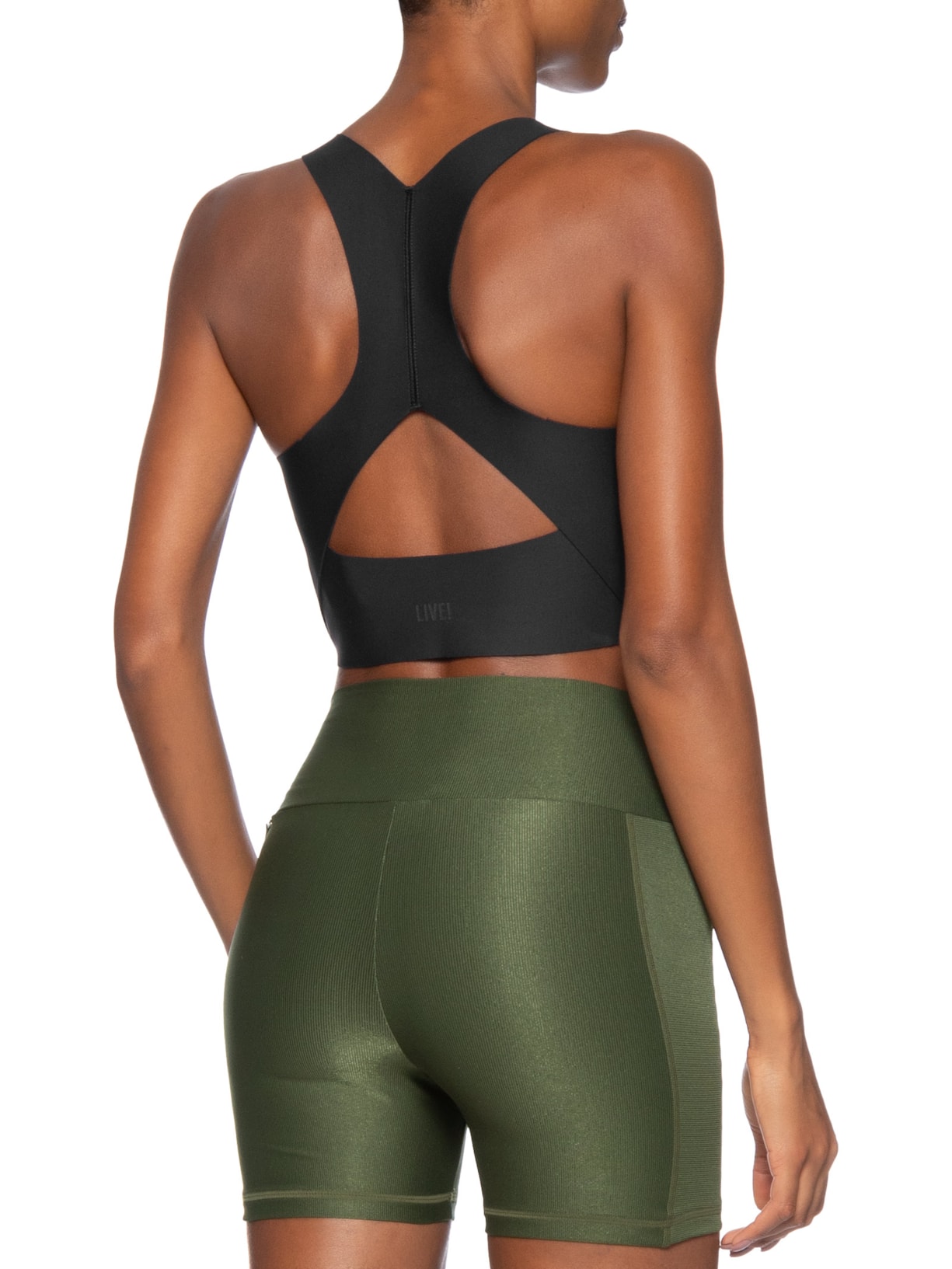 Top V Nadador Neoprene Fit Preto Live!