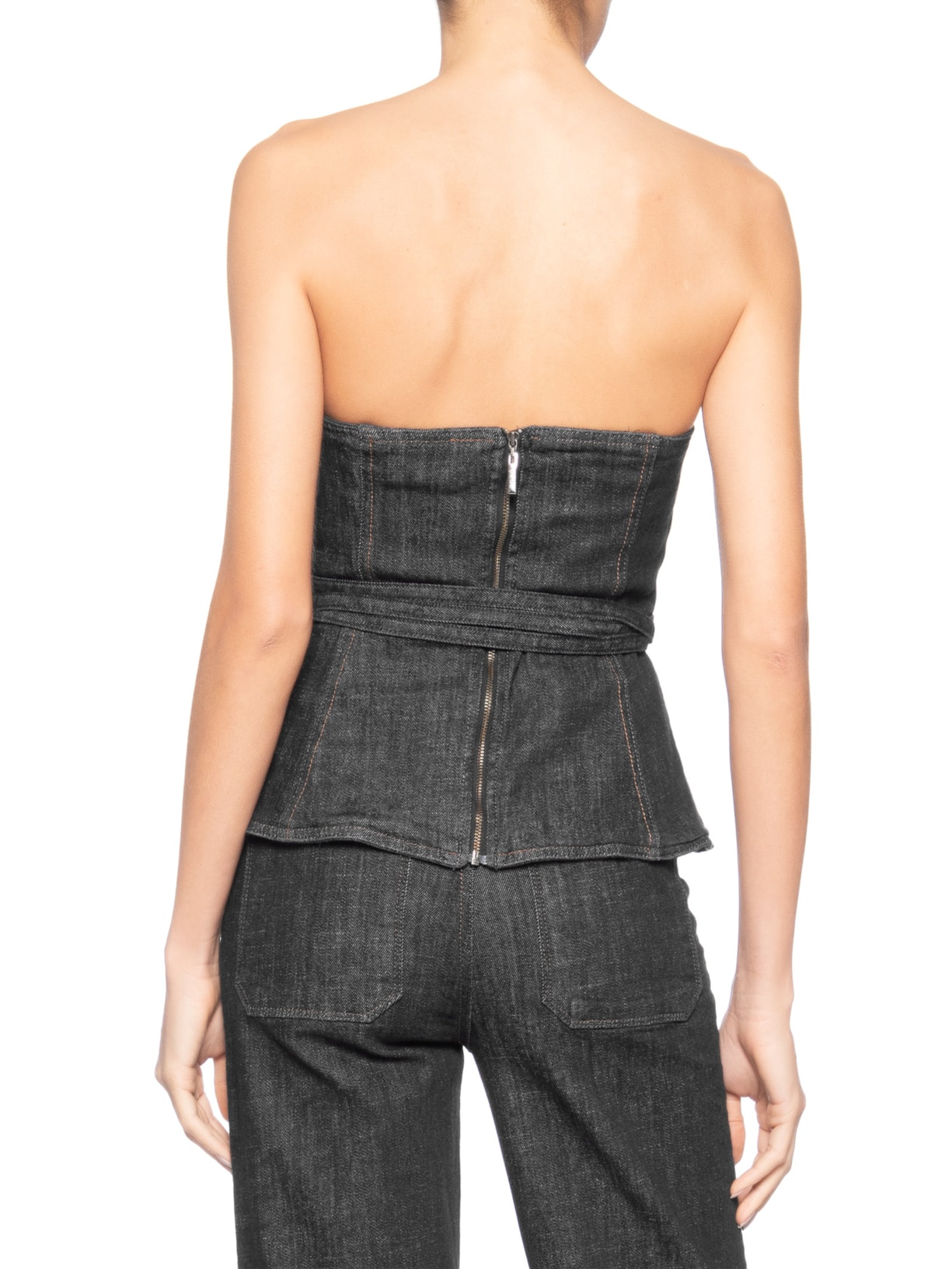Top Vick Denim Preto Bo.bô