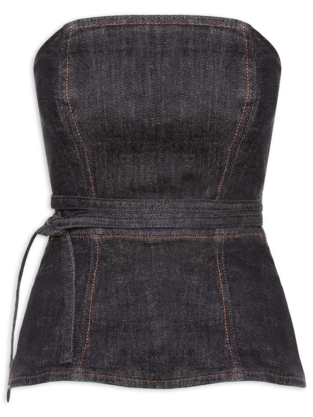 Top Vick Denim - Preto