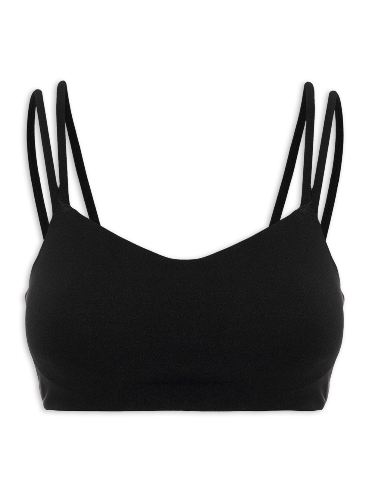 Top W Nk Df Alate Trace Bra Preto Nike