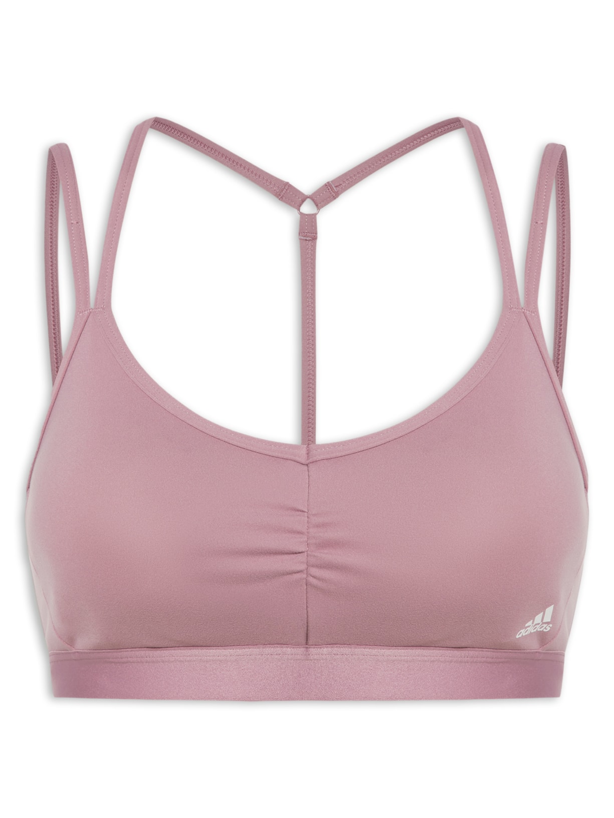 Top Yoga Essentials Suporte Leve - Rosa
