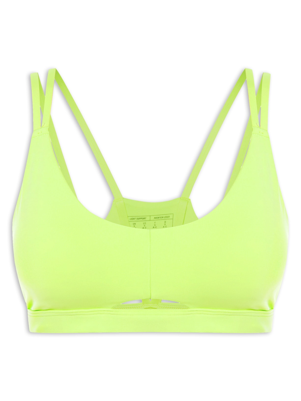 Top Yoga Luxe Studio Suporte Leve - Verde