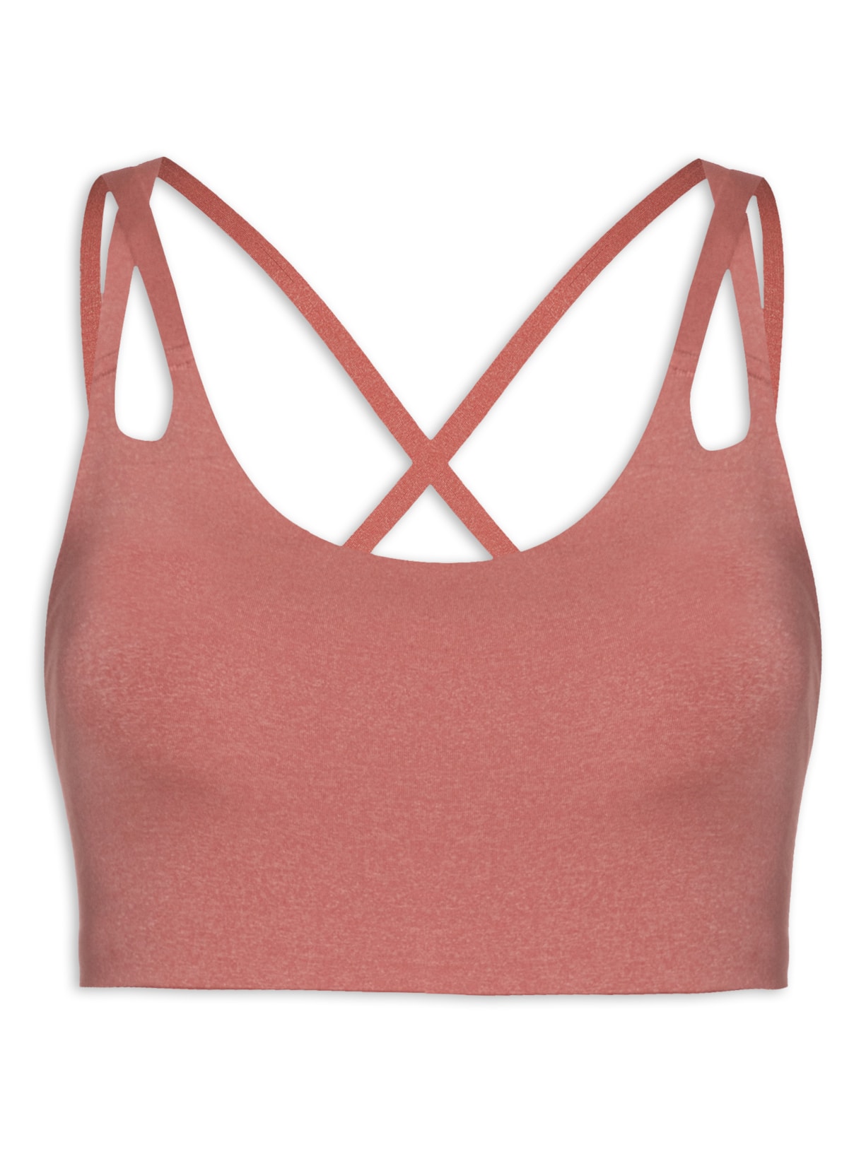 Top Yoga Suporte Leve - Rosa
