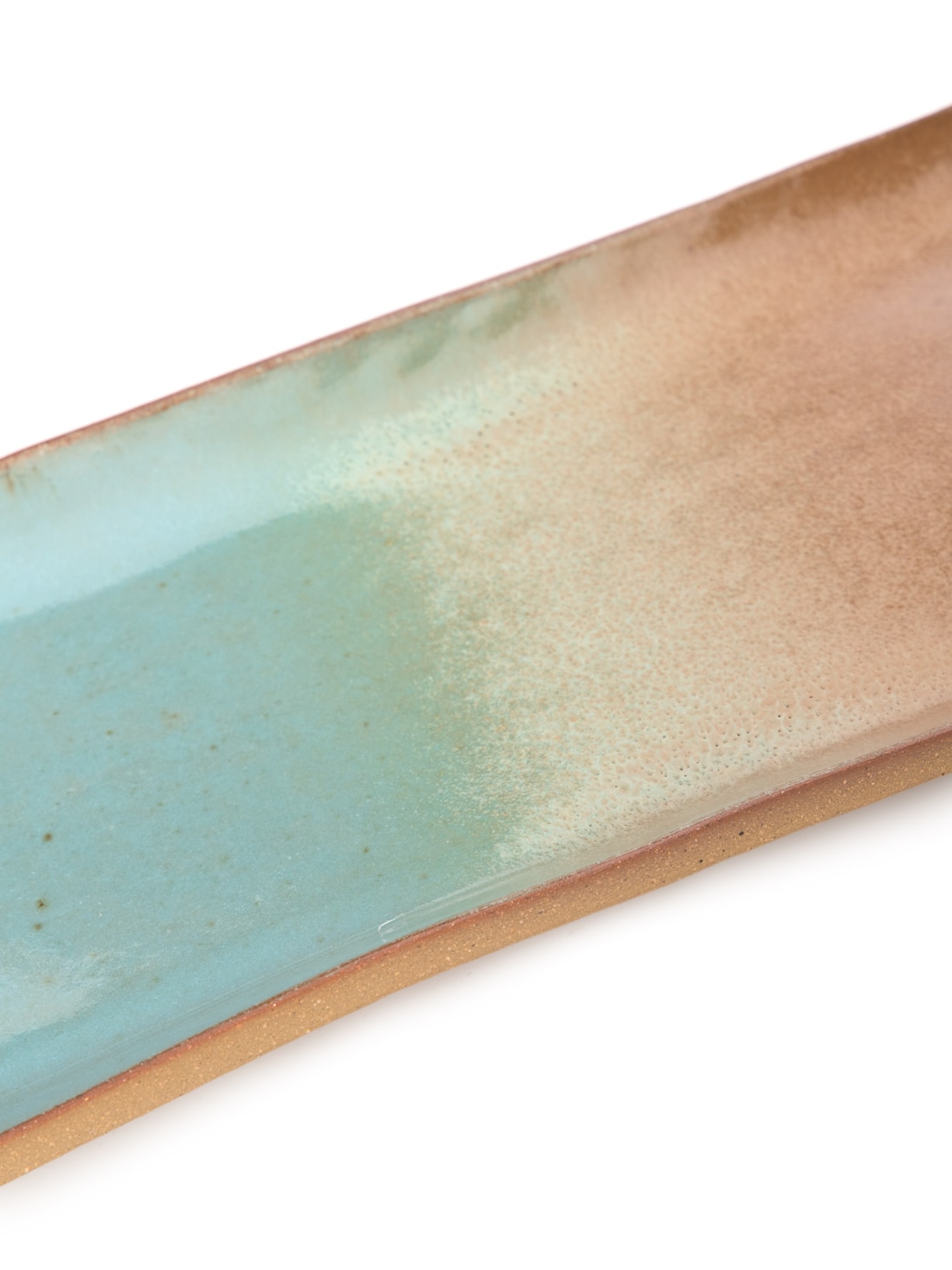 Travessa G Degradê Em Cerâmica 1 Unidade Azul Luli Ateliê