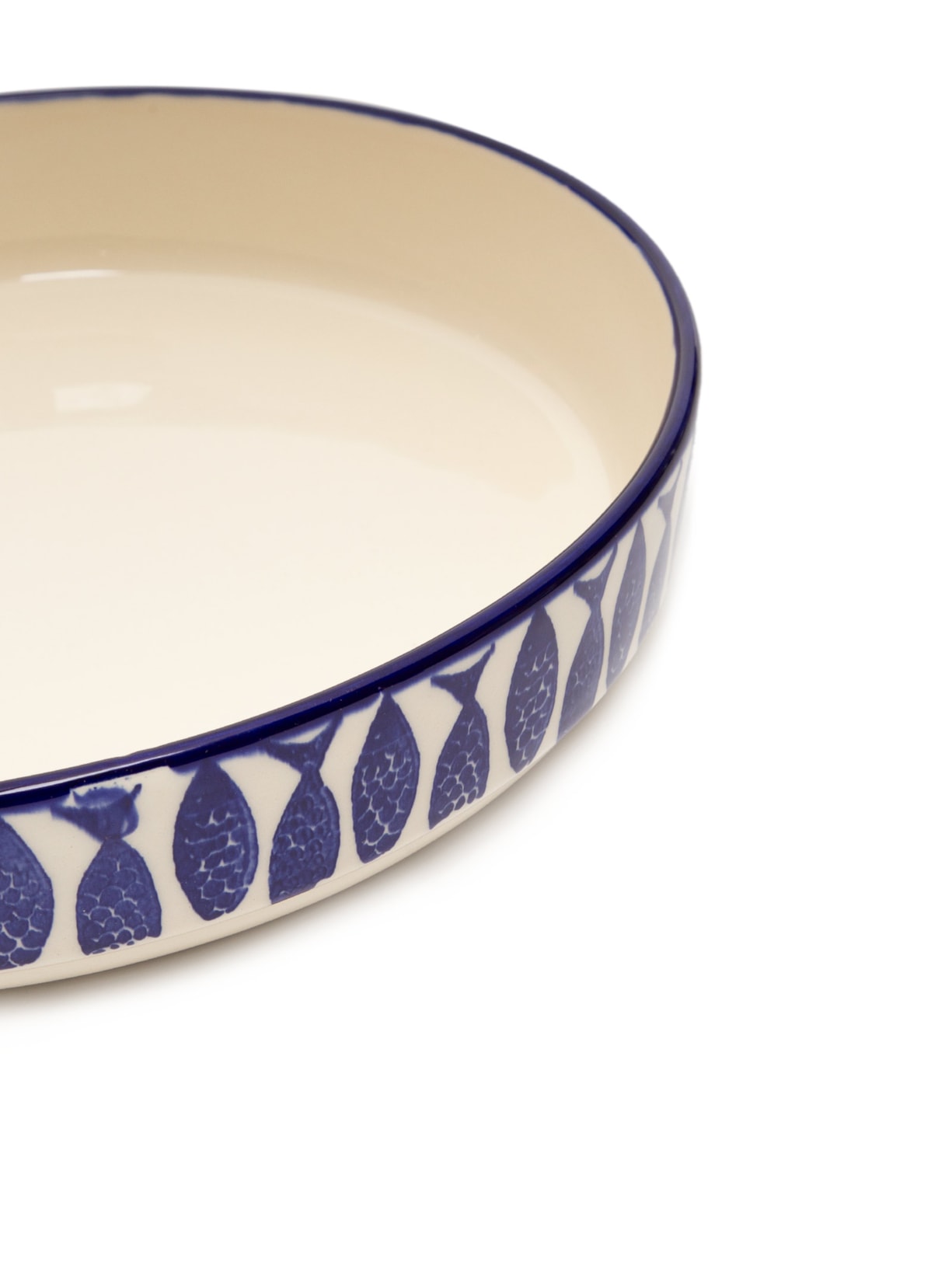 Travessa Redonda Peixes Azul Le Lis Casa