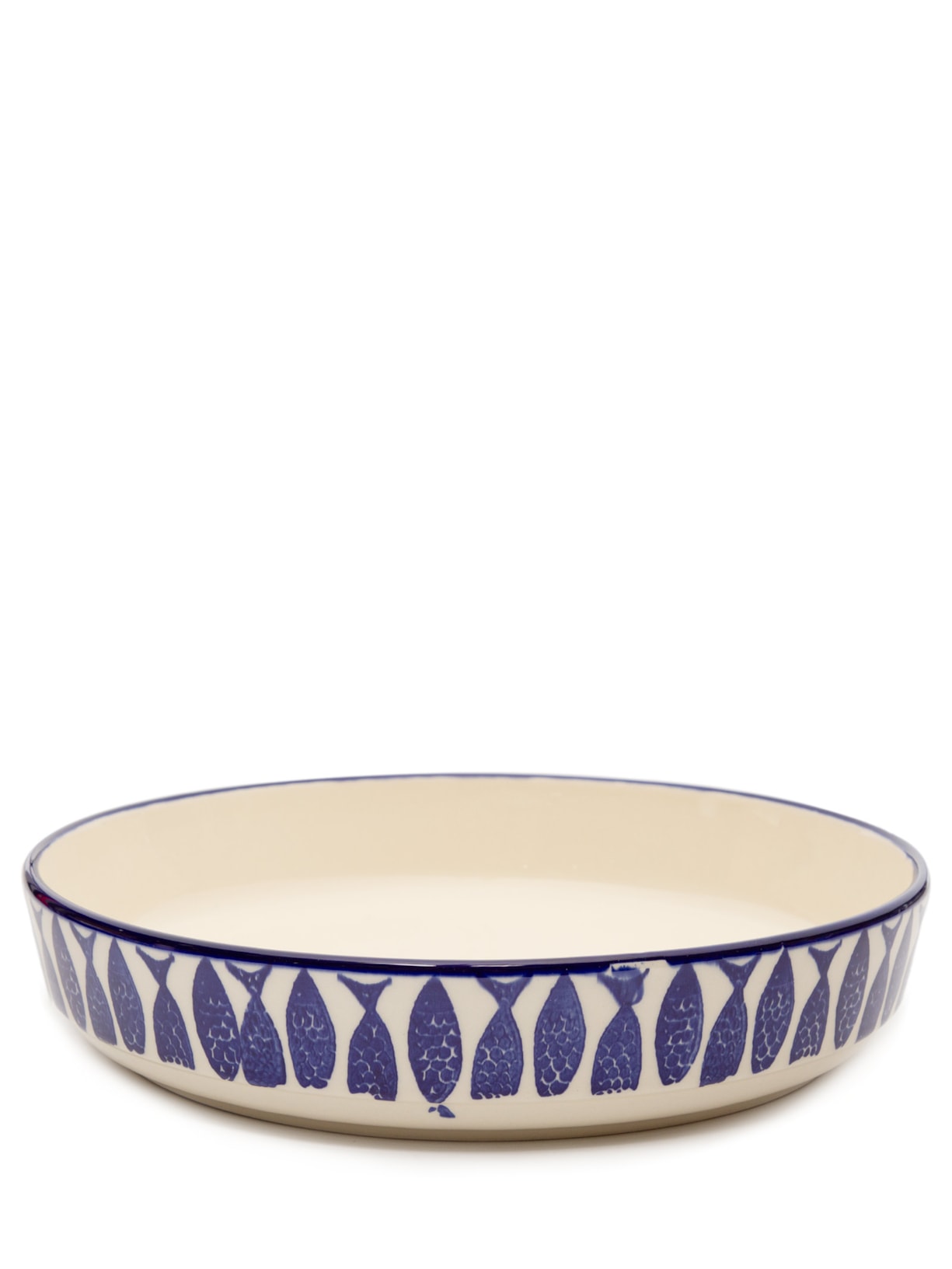 Travessa Redonda Peixes Azul Le Lis Casa