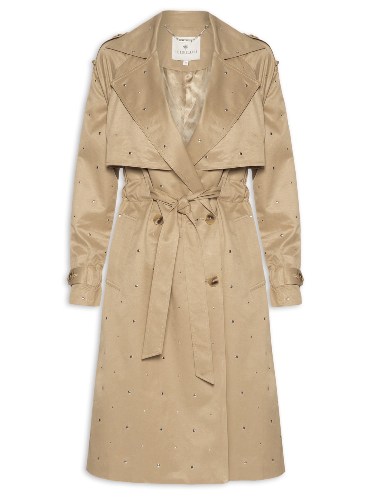 Trench Coat Feminino Ninni - Bege