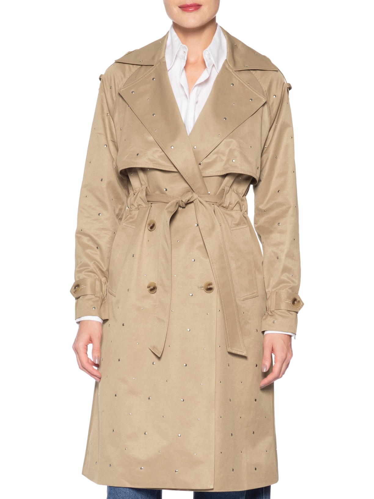 Trench Coat Feminino Ninni Bege Le Lis