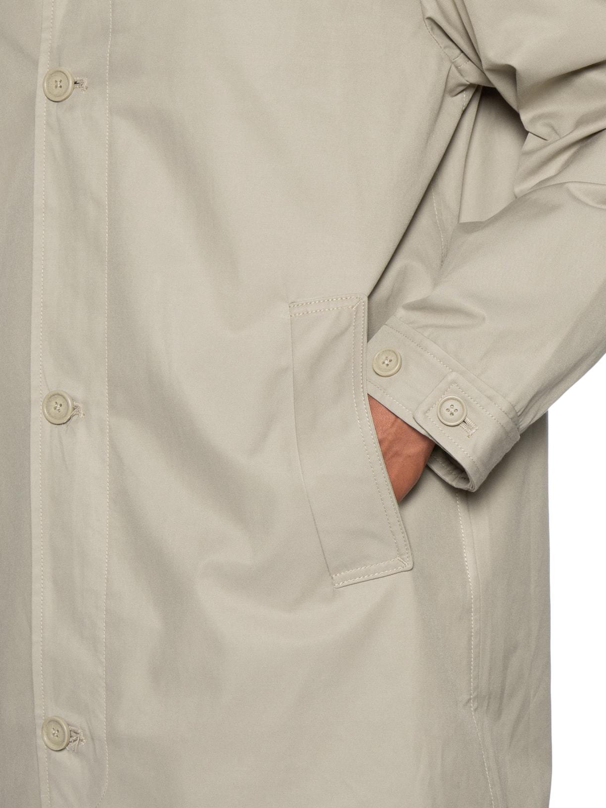 Trench Coat Masculino Tiburon Bege Levi's