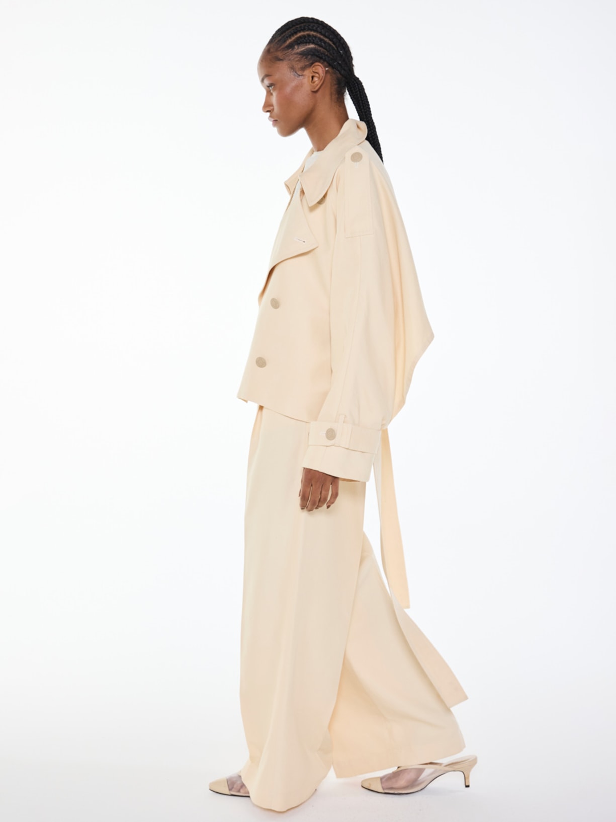 Trench Feminino Leone Bege Mixed