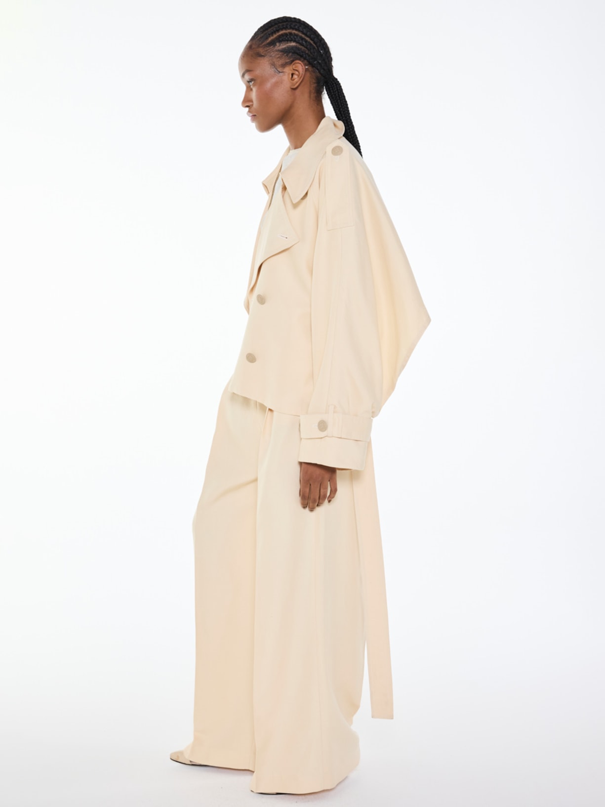 Trench Feminino Leone Bege Mixed