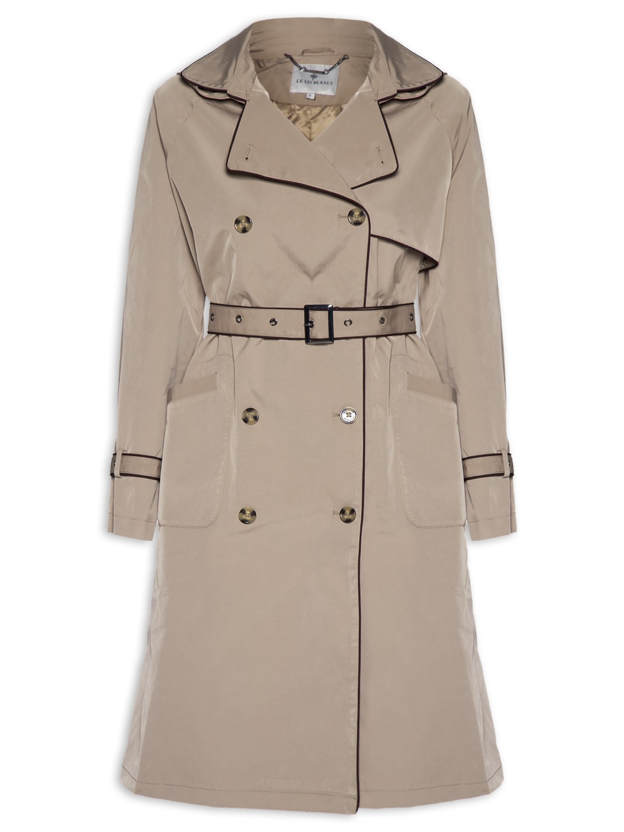 Trench Feminino Maya – Bege Le Lis