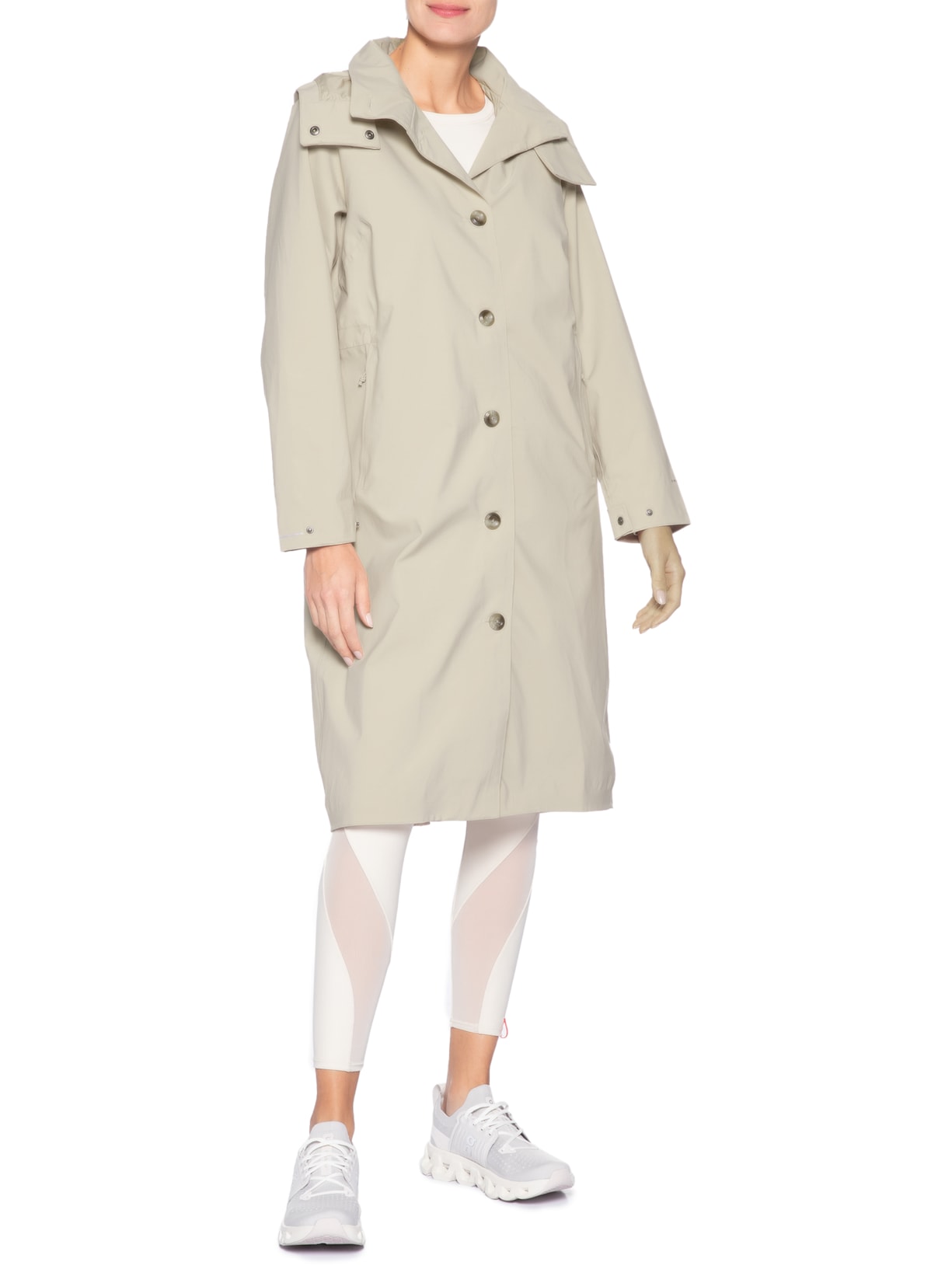 Trench Feminino W 2L Rain Bege Columbia