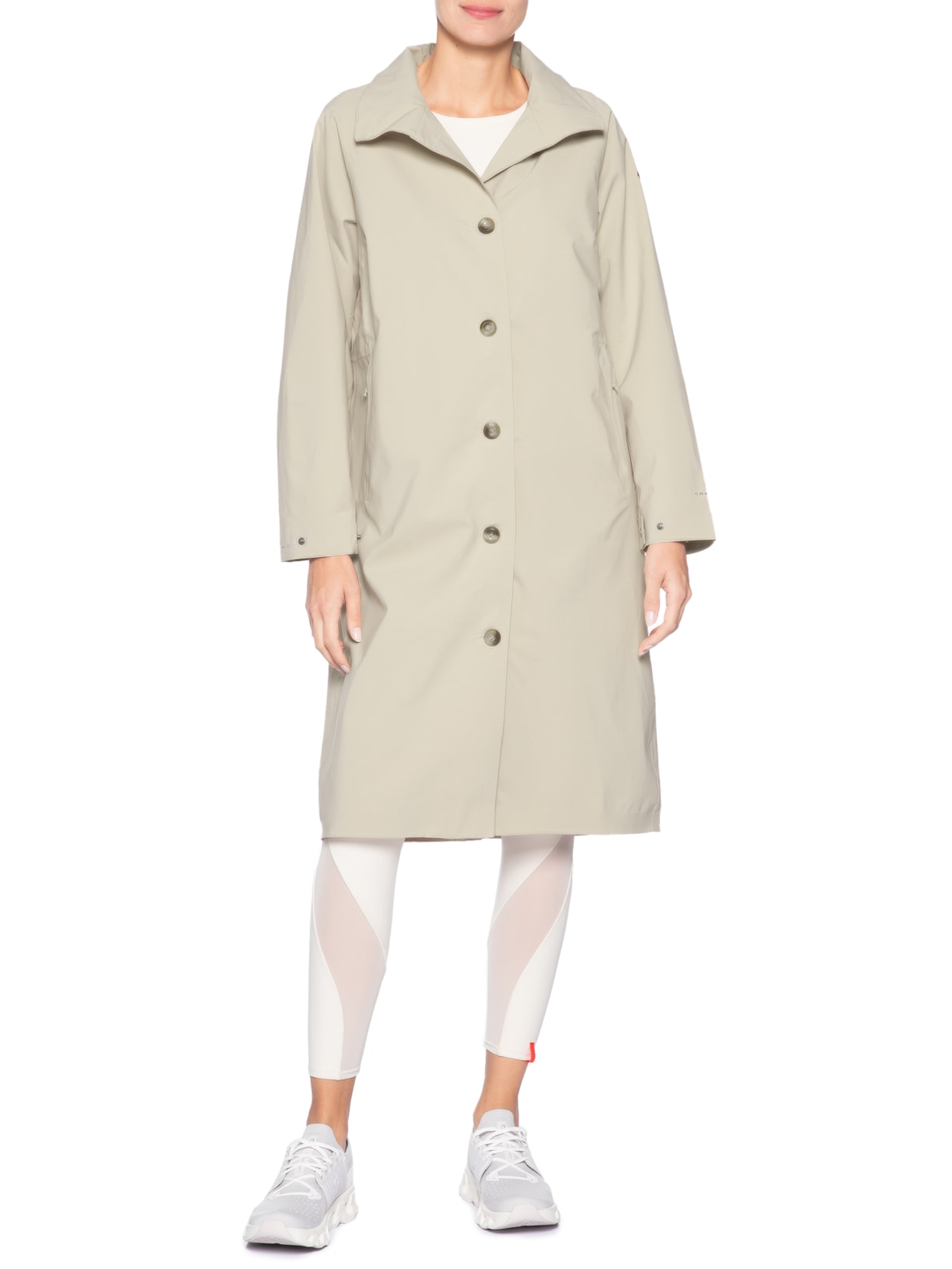 Trench Feminino W 2L Rain Bege Columbia