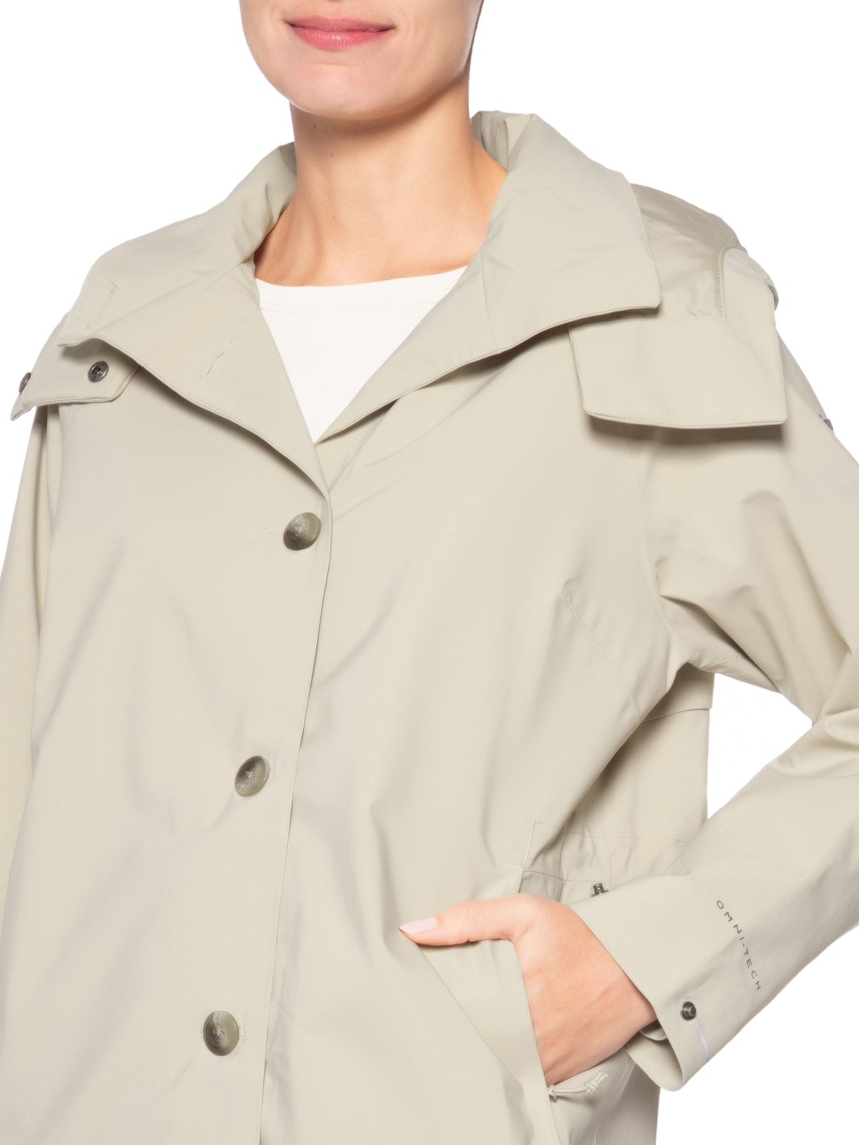 Trench Feminino W 2L Rain Bege Columbia