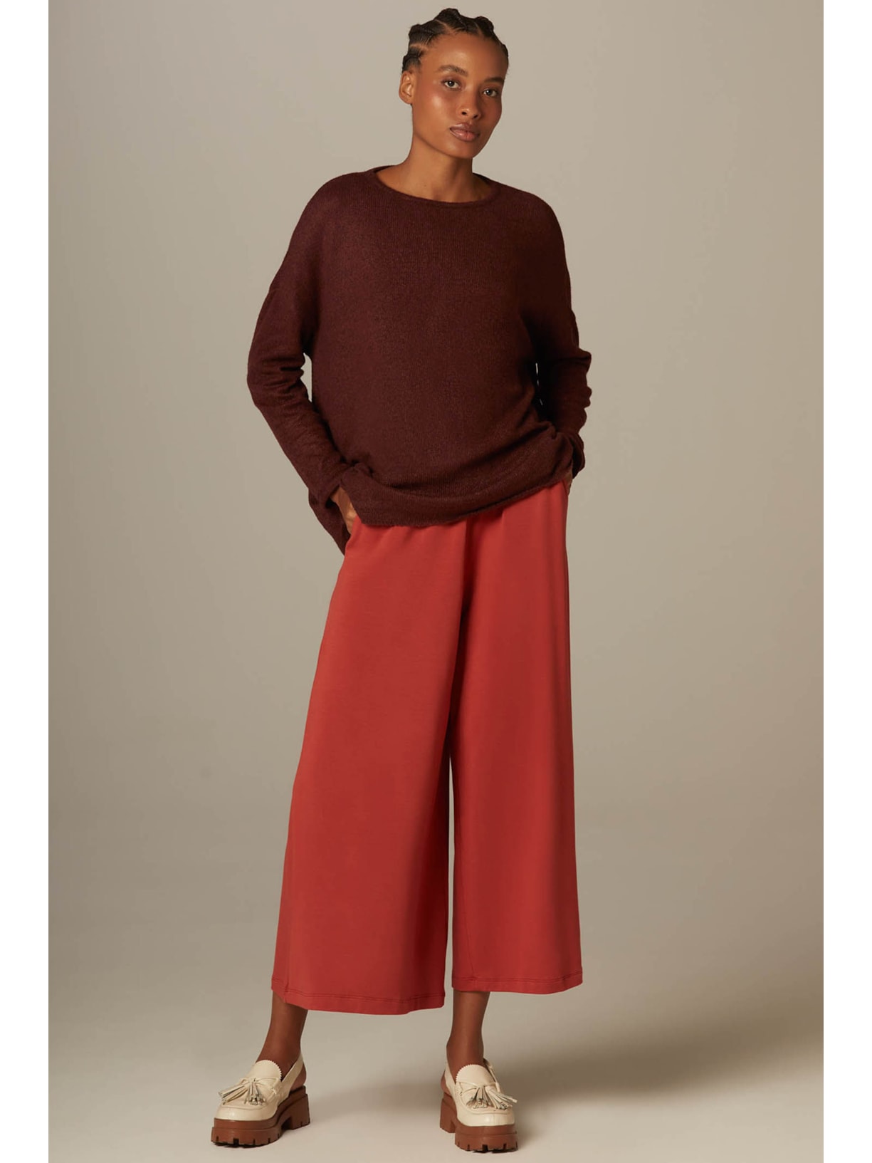 Tricot Feminino Sweatshirt London Yogini