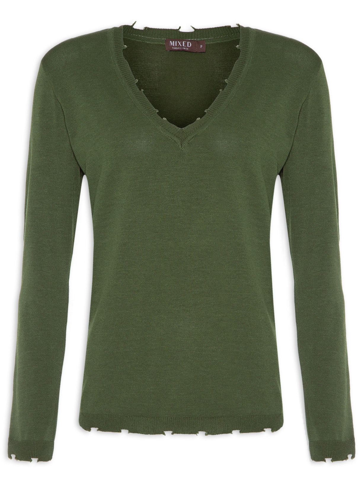 Tricot Feminino Trash - Verde