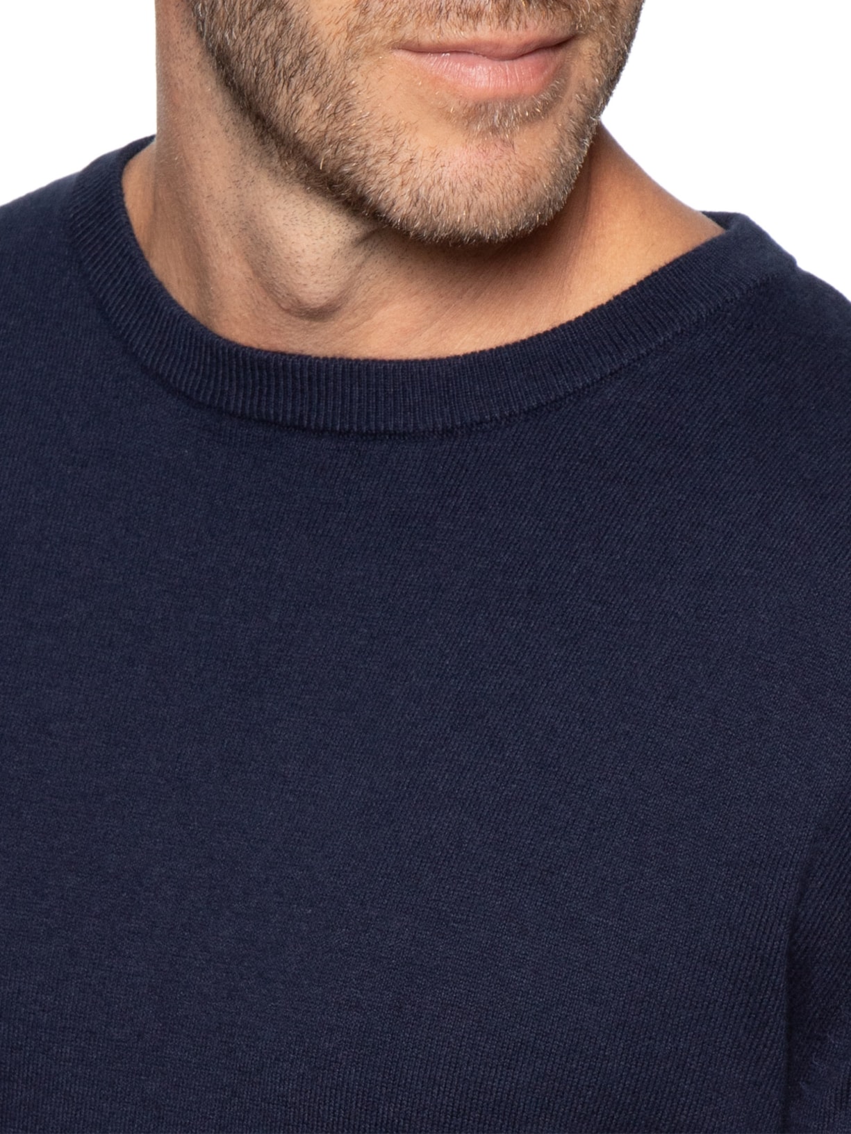 Tricot Masculino Cotton Cashmere – Azul Reserva