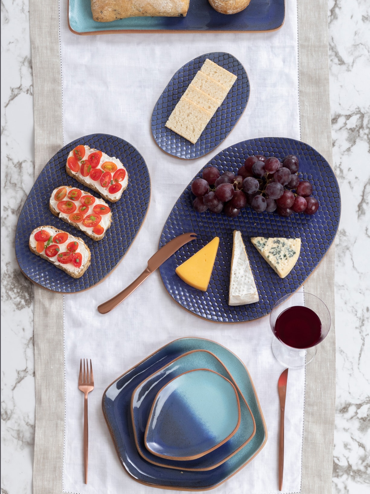 Trilho De Mesa Em Linho 1 Peça Off White '2Home