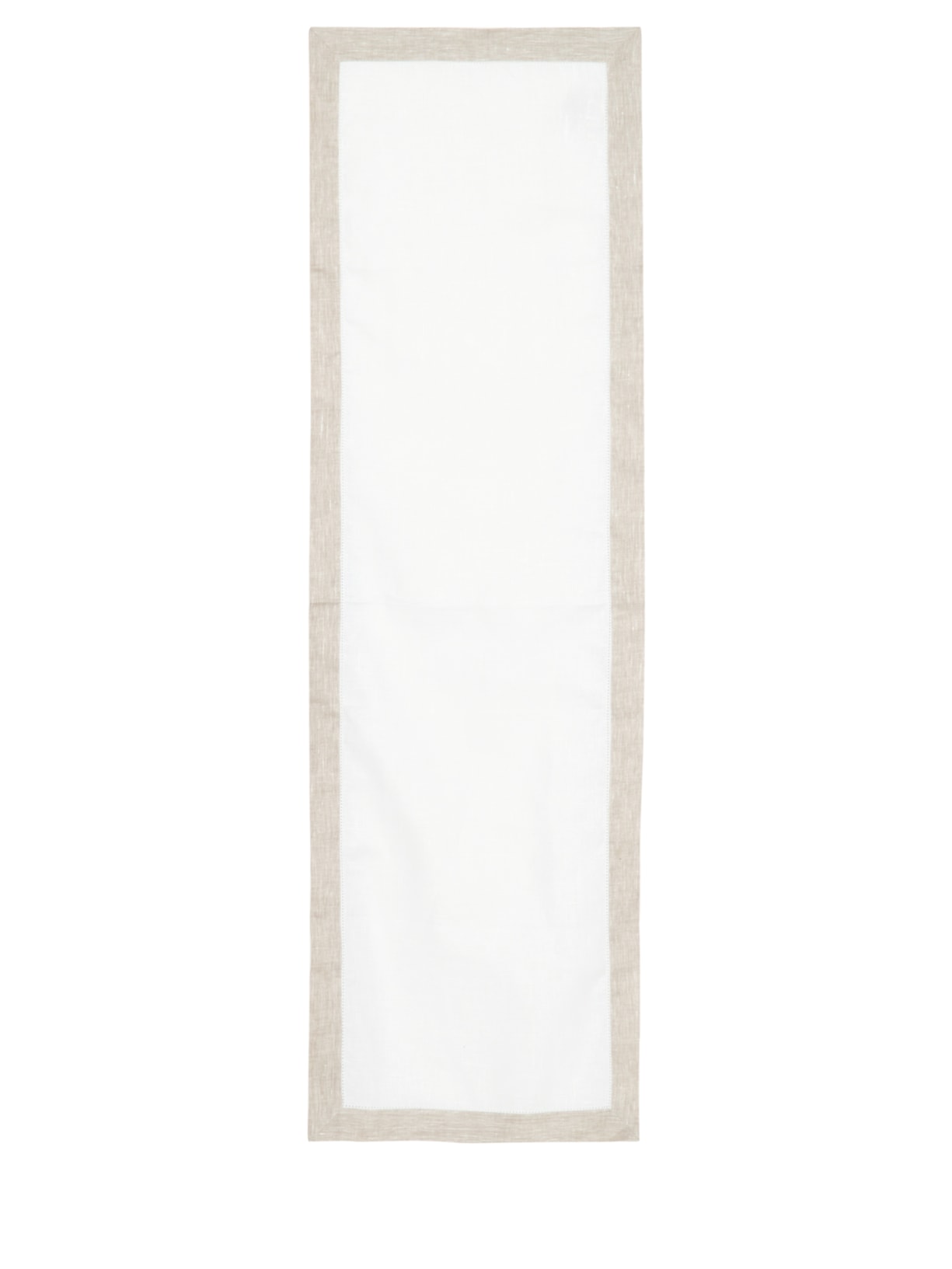 Trilho De Mesa Em Linho 1 Peça Off White '2Home