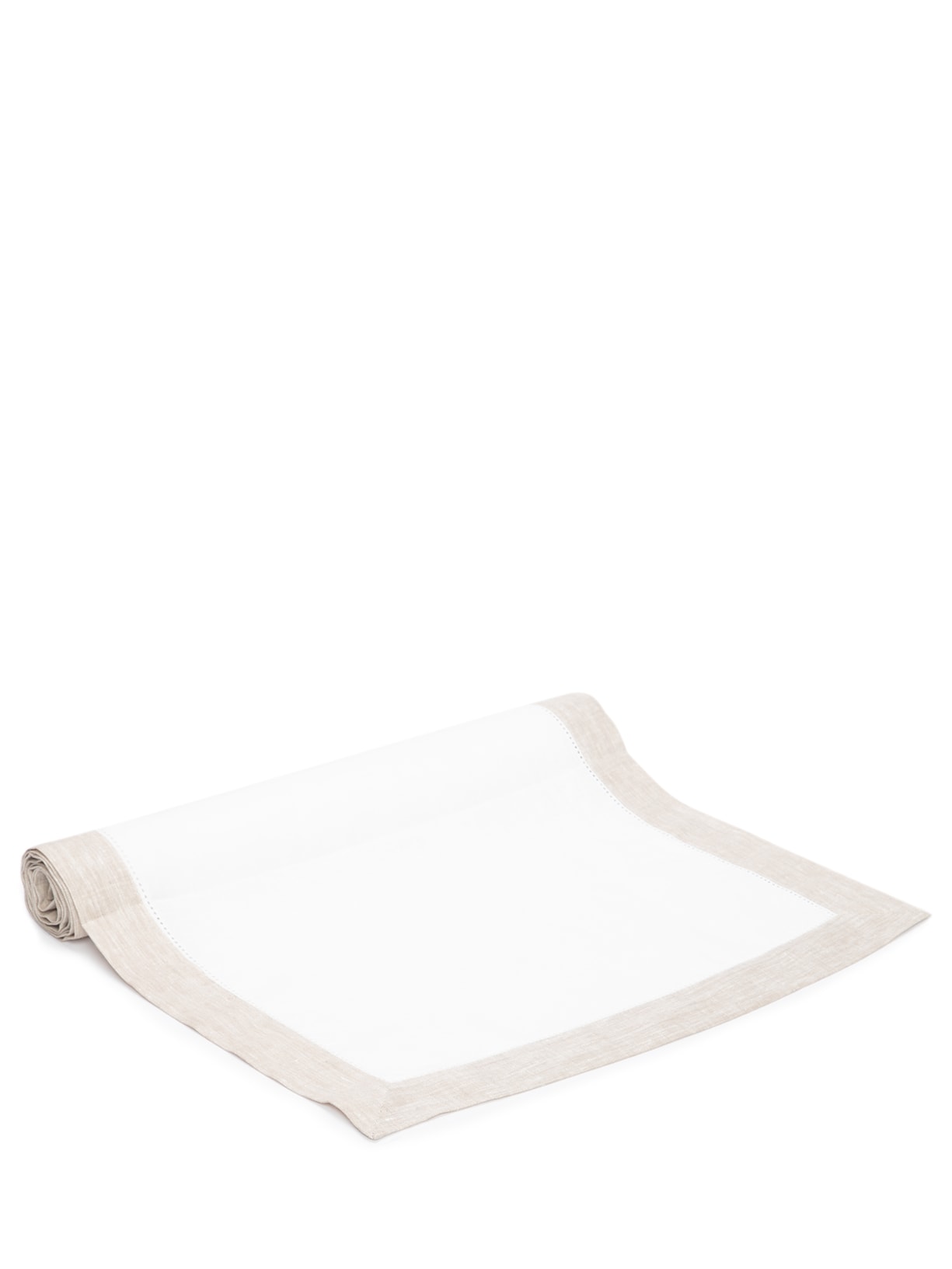 Trilho De Mesa Em Linho 1 Peça Off White '2Home