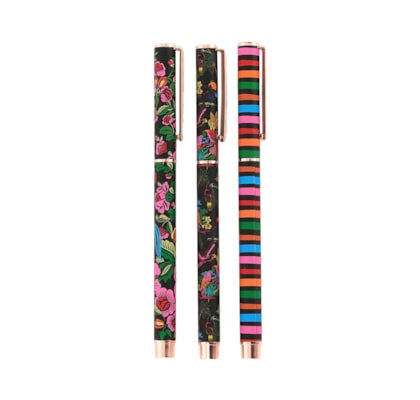 Trio Canetas Voo Descoladinha - Preto