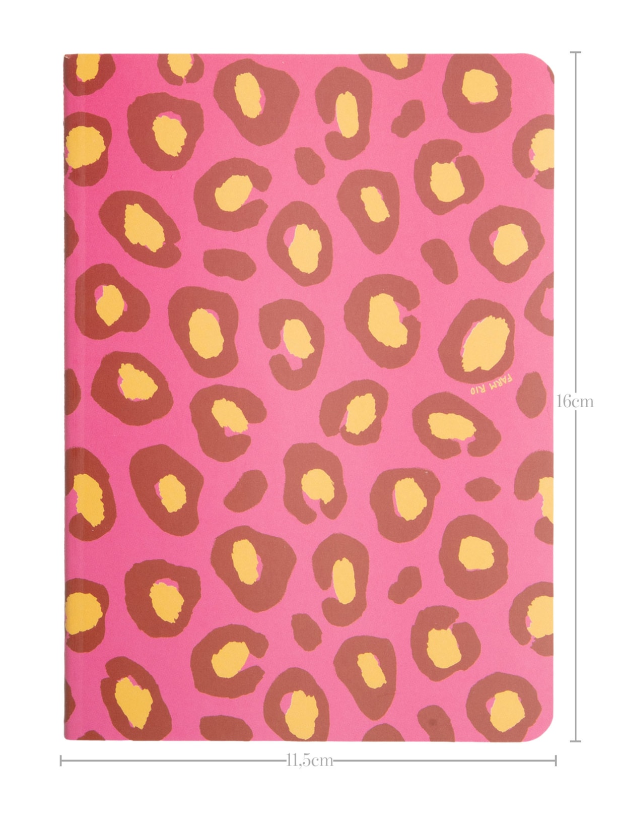 Trio De Cadernetas Cor De Banana Amarelo Farm Etc