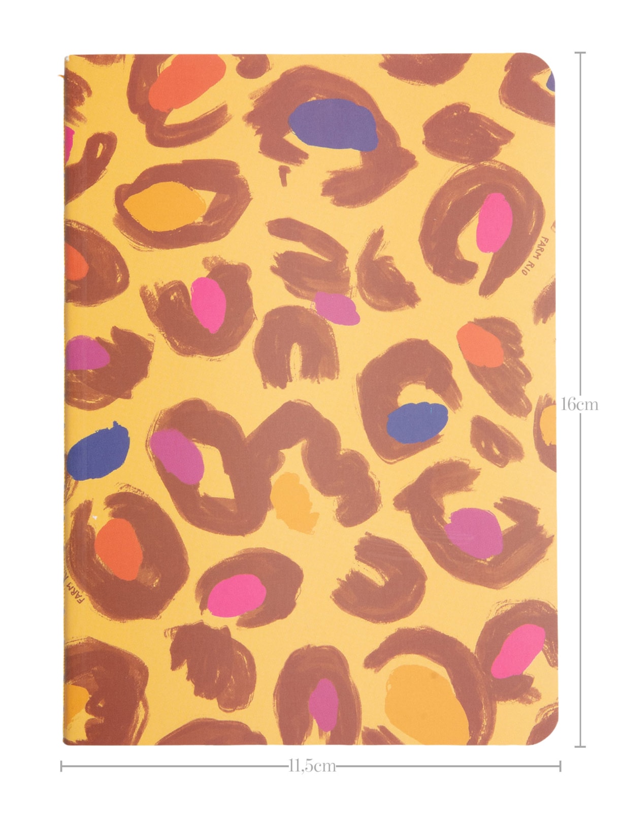 Trio De Cadernetas Cor De Banana Amarelo Farm Etc