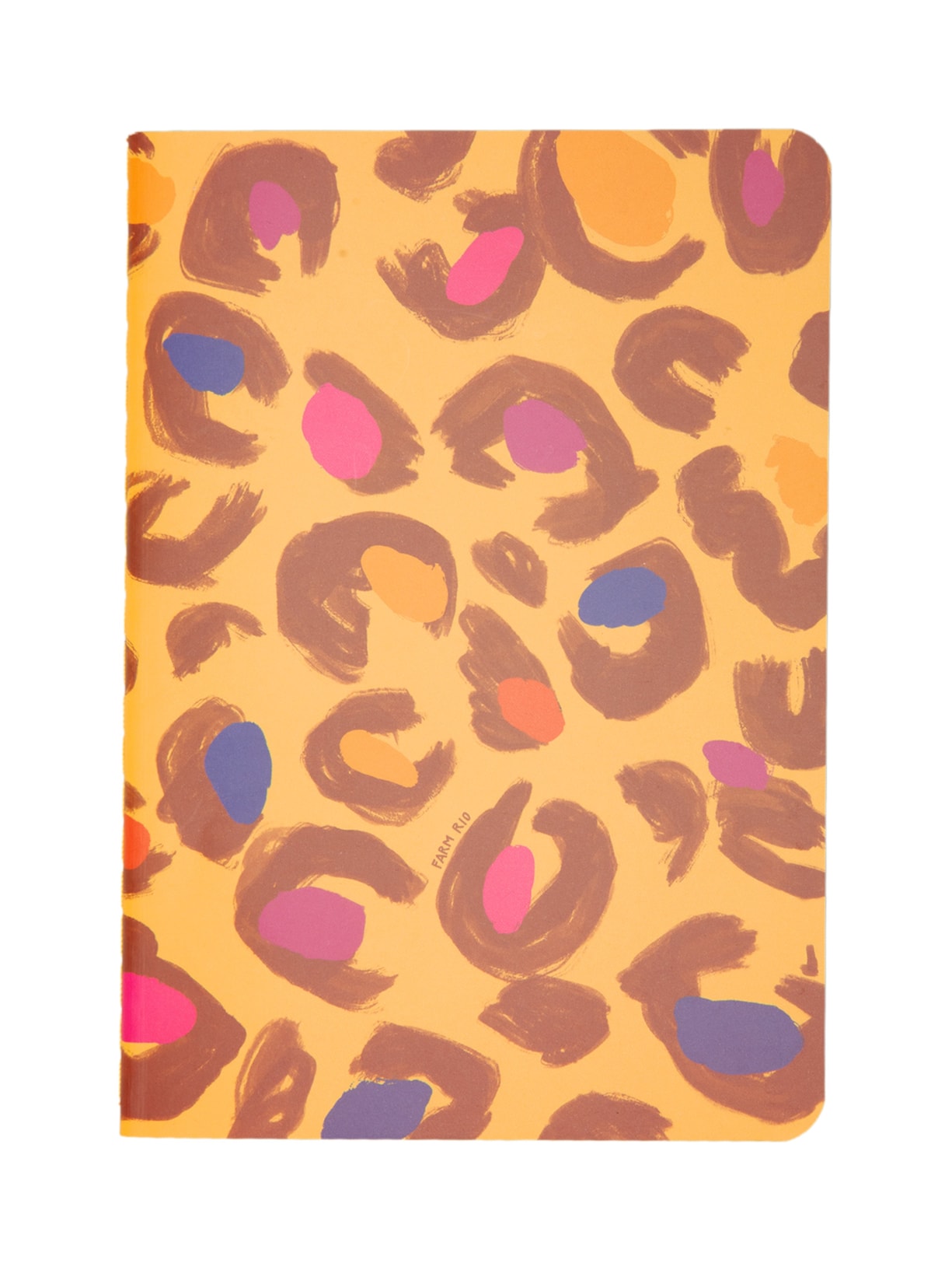 Trio De Cadernetas Cor De Banana Amarelo Farm Etc