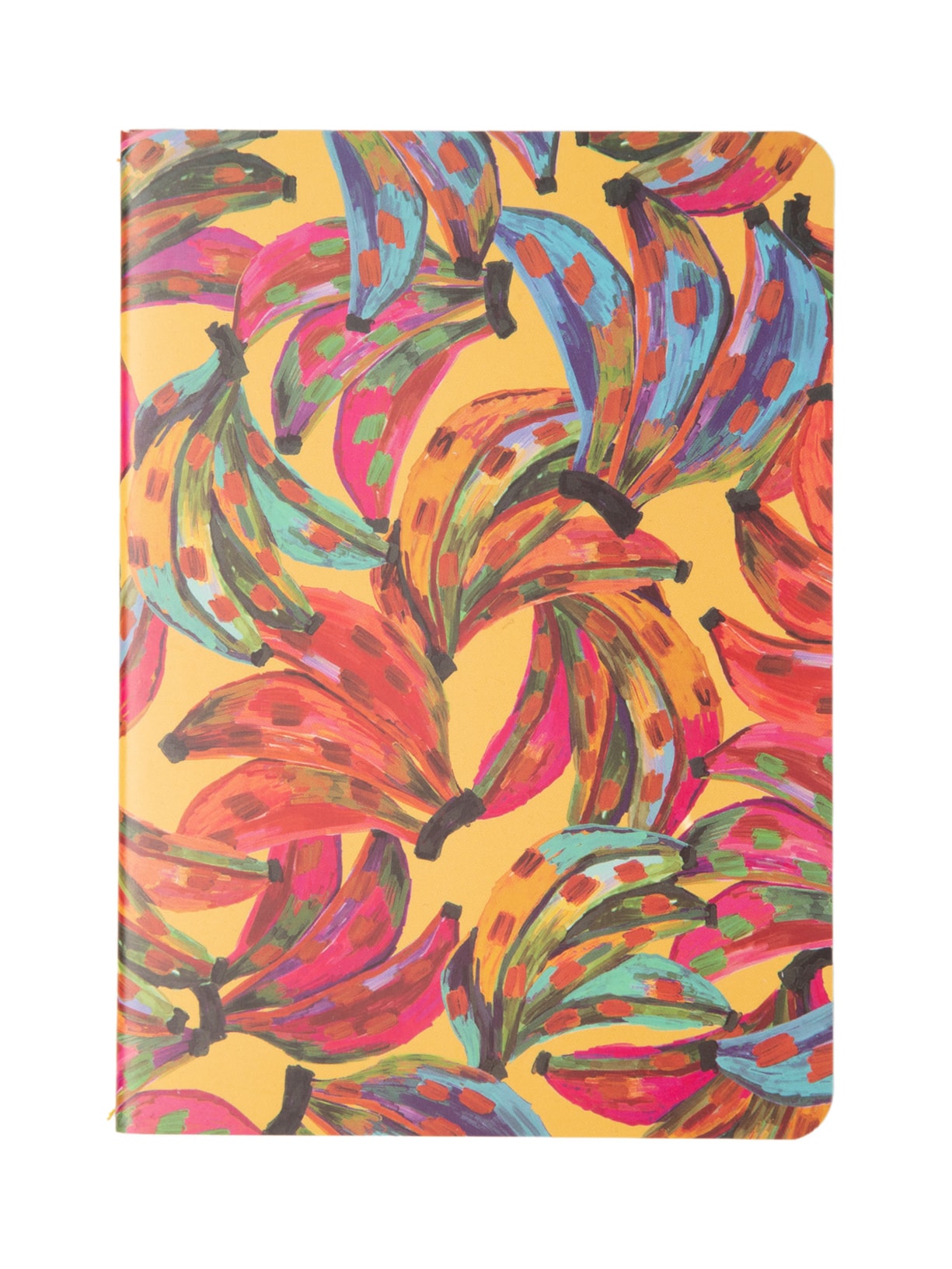 Trio De Cadernetas Cor De Banana Amarelo Farm Etc