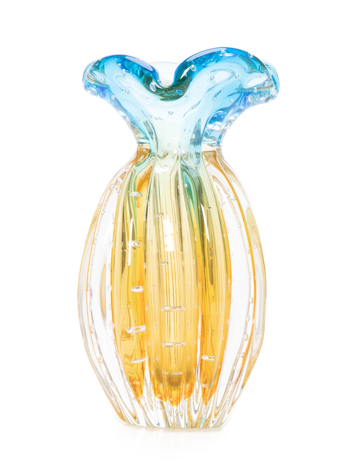 Trouxinha Em Cristal De Murano Pequena - Azul