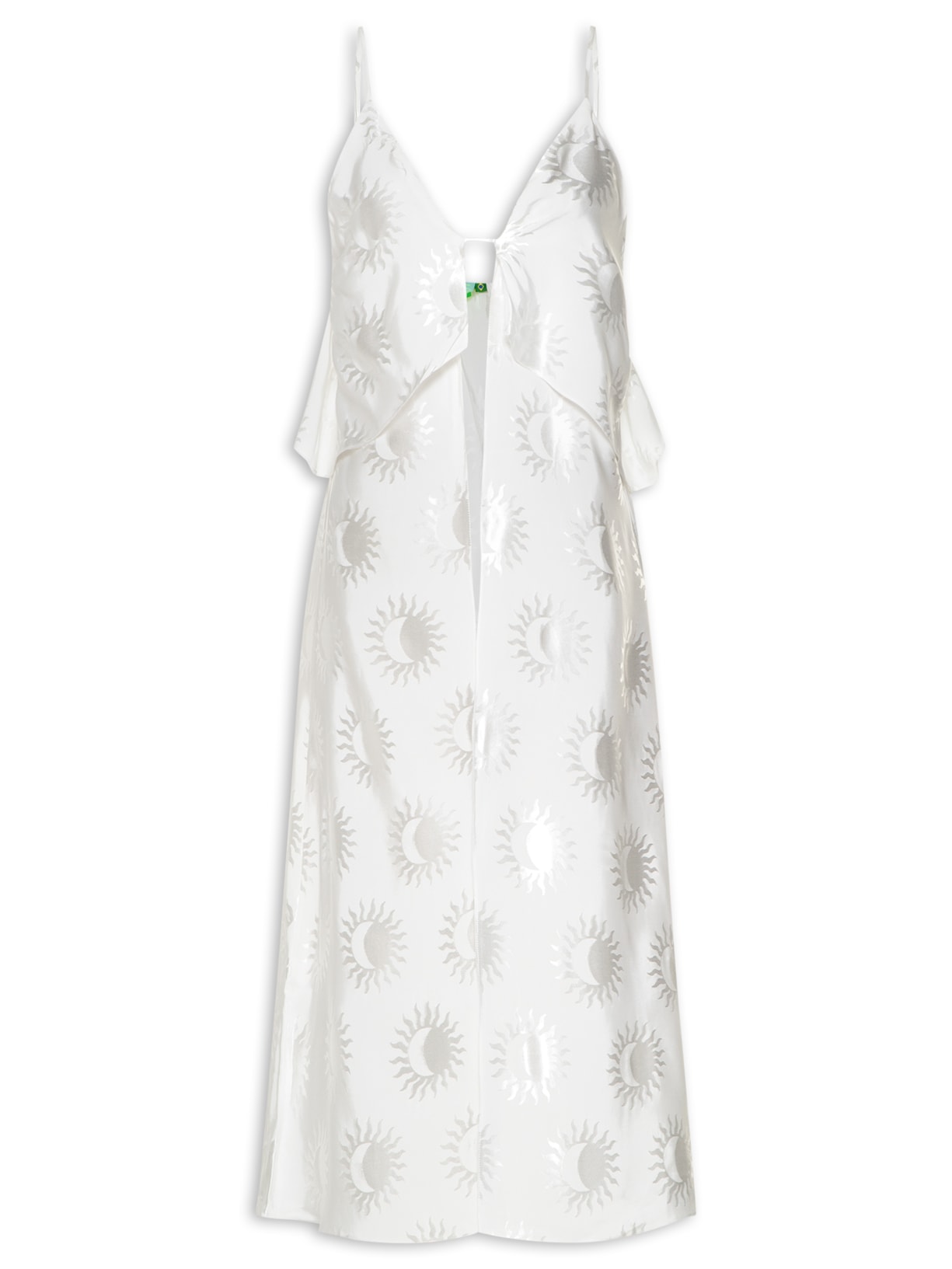 Túnica Feminina Alcinhas Mare De Sol - Branco