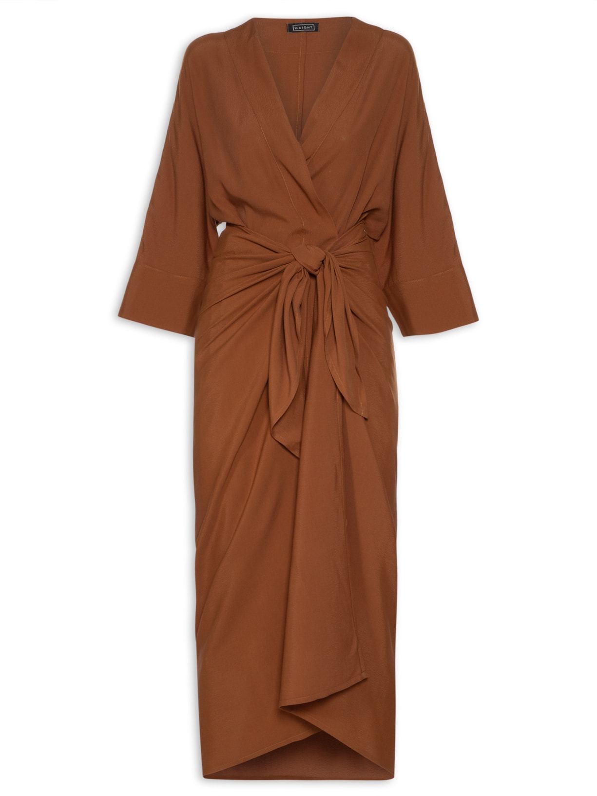 Túnica Feminina Amarração - Marrom